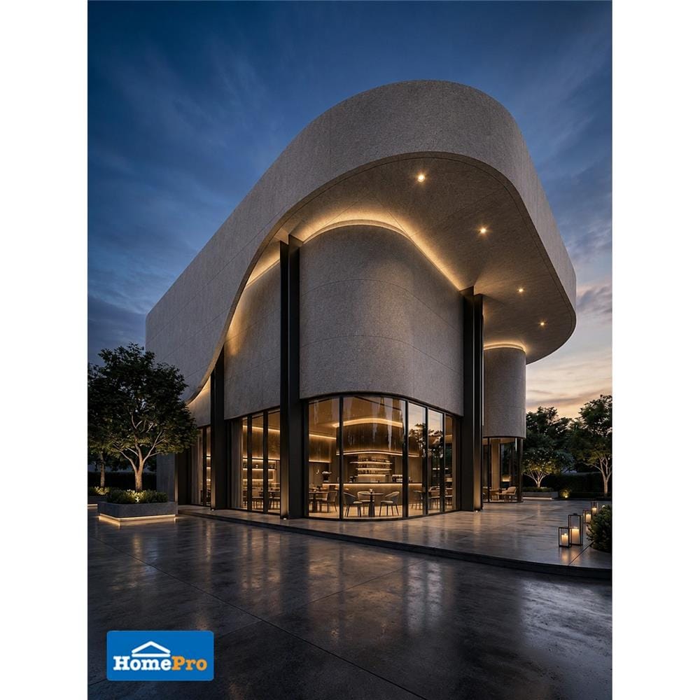 แผ่นตกแต่งผนัง STONE DECOR กรูฟ สโตน ไชน์ 122x244 ซม.