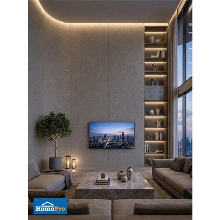 แผ่นตกแต่งผนัง STONE DECOR กรูฟ สโตน ไชน์ 122x244 ซม._3