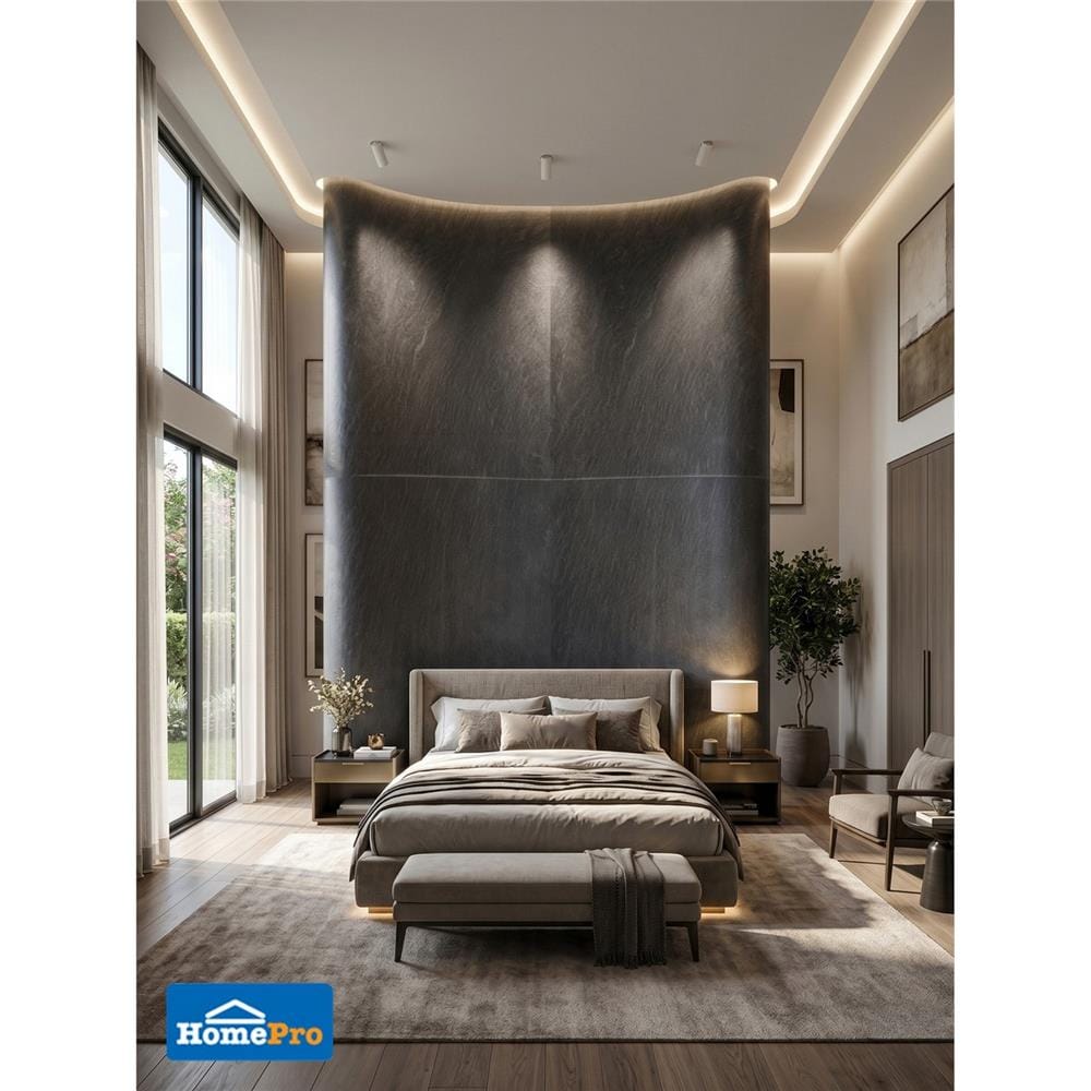 แผ่นตกแต่งผนัง STONE DECOR กรูฟ สโตน กาแลคซี่ 122x244 ซม.