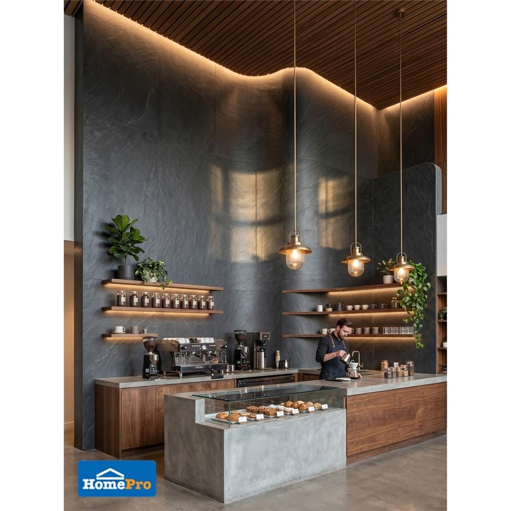 แผ่นตกแต่งผนัง STONE DECOR กรูฟ สโตน กาแลคซี่ 122x244 ซม.