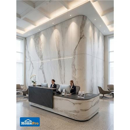 แผ่นตกแต่งผนัง STONE DECOR มามี่ ซอฟต์ เบียงโค่ 122x244 ซม._4