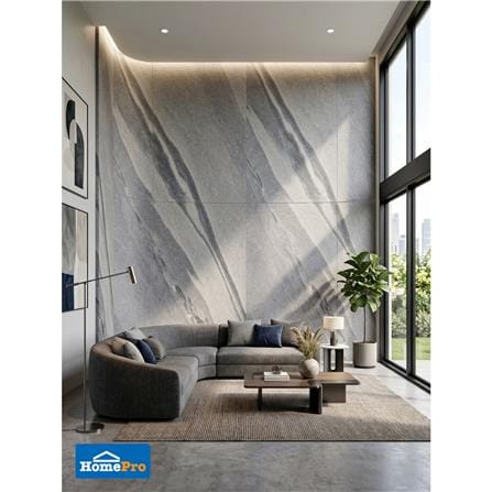 แผ่นตกแต่งผนัง STONE DECOR ริเวอร์ เกรย์ กราไนท์ 122x244 ซม._2