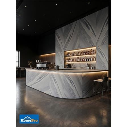 แผ่นตกแต่งผนัง STONE DECOR ริเวอร์ เกรย์ กราไนท์ 122x244 ซม._4
