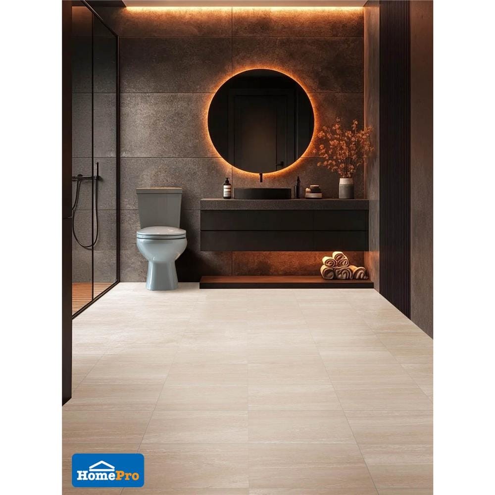 กระเบื้องพื้นพอร์ซเลน 30x60 ซม. TARA เซเลสไทน์ เบจ 1.44 ตร.ม.
