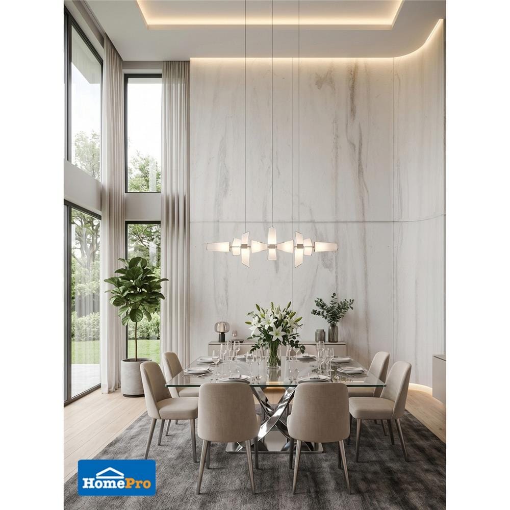 แผ่นตกแต่งผนัง STONE DECOR คาราร่า ไวท์ 122x244 ซม.