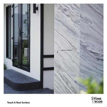 แผ่นตกแต่งผนัง STONE DECOR วีนัส กลามัว 61x122 ซม._5