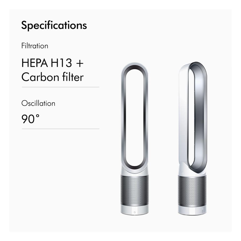 เครื่องฟอกอากาศ 27 ตร.ม. DYSON TP00 PURE COOL สีขาว/เงิน