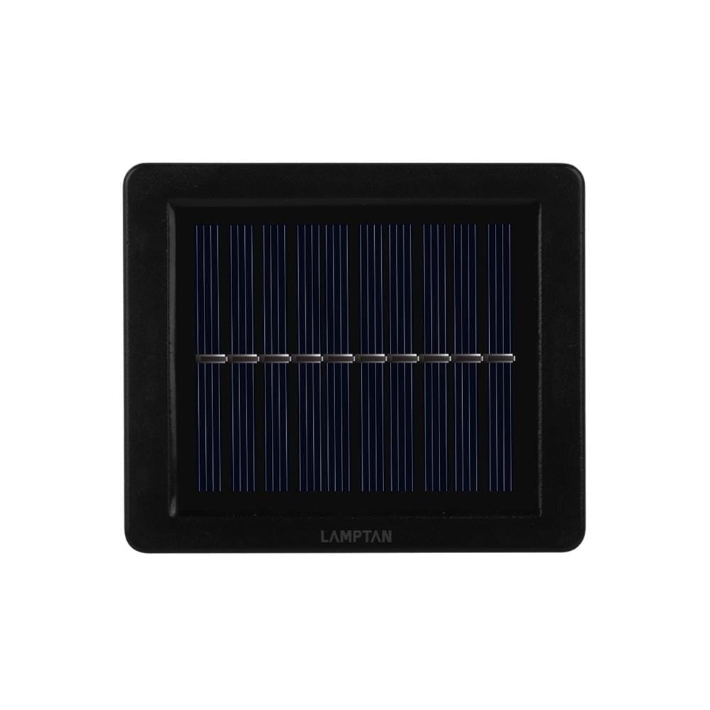 ไฟผนังภายนอก SOLAR LAMPTAN RE-BEAM 3 วัตต์ DAYLIGHT/WARM WHITE สีดำ