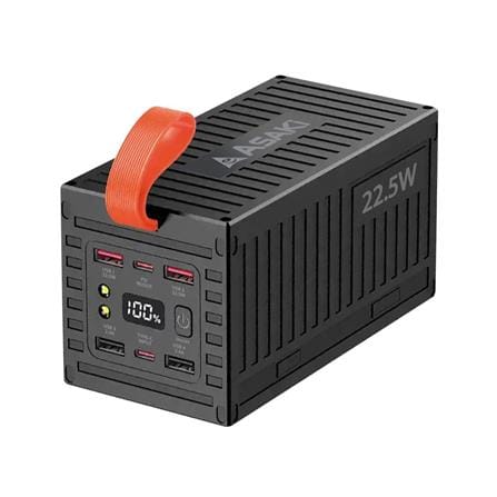 แบตเตอรี่สำรอง ASAKI A-B3601F 60000 MAH สีดำ_0