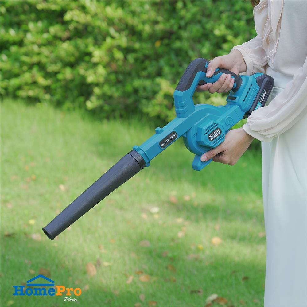เครื่องเป่าลมไร้สาย (พร้อมแบตเตอรี่) MATALL PRO JP001 BL 20 โวลต์
