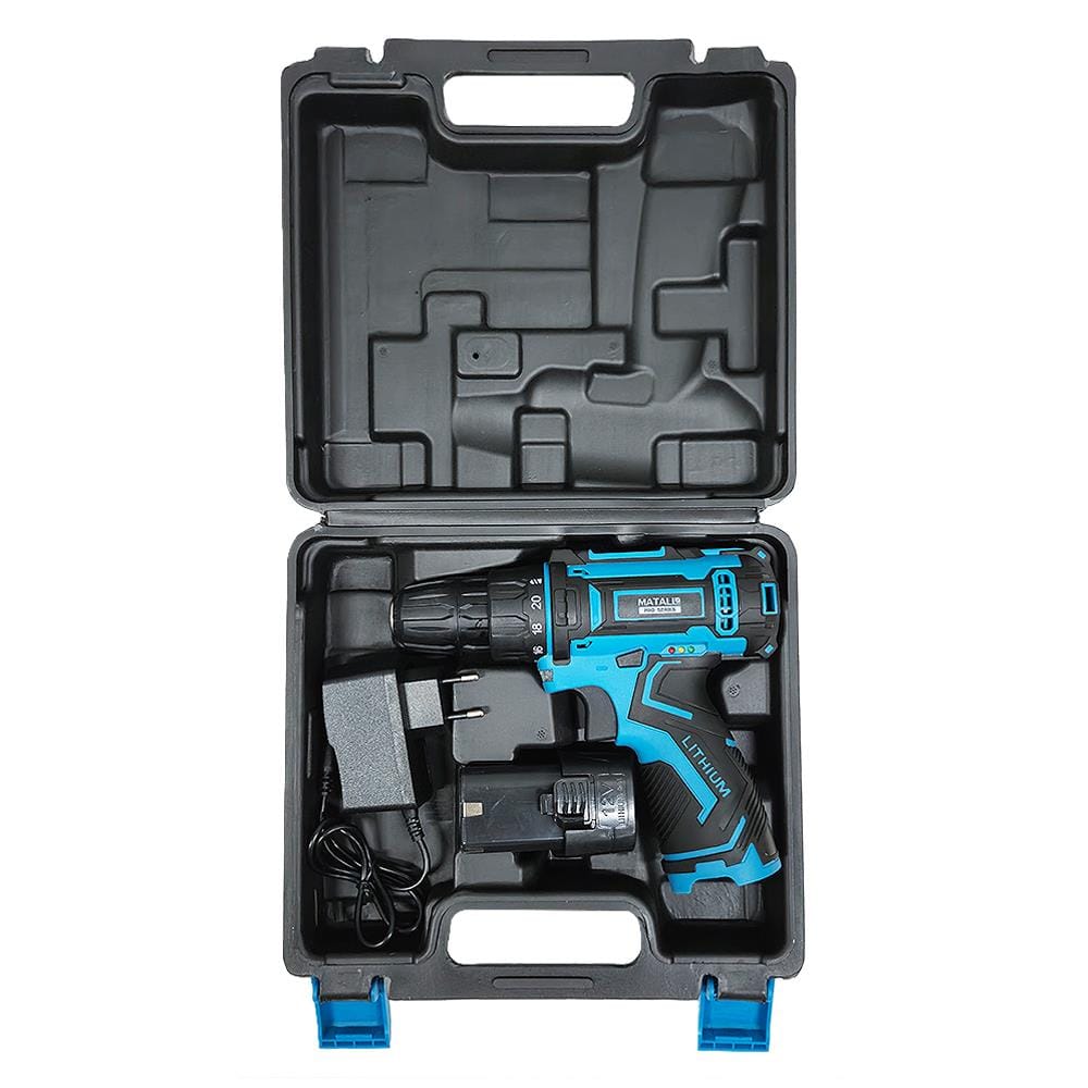 สว่านไร้สาย (พร้อมแบตเตอรี่) MATALL PRO HBHL9005 12 โวลต์