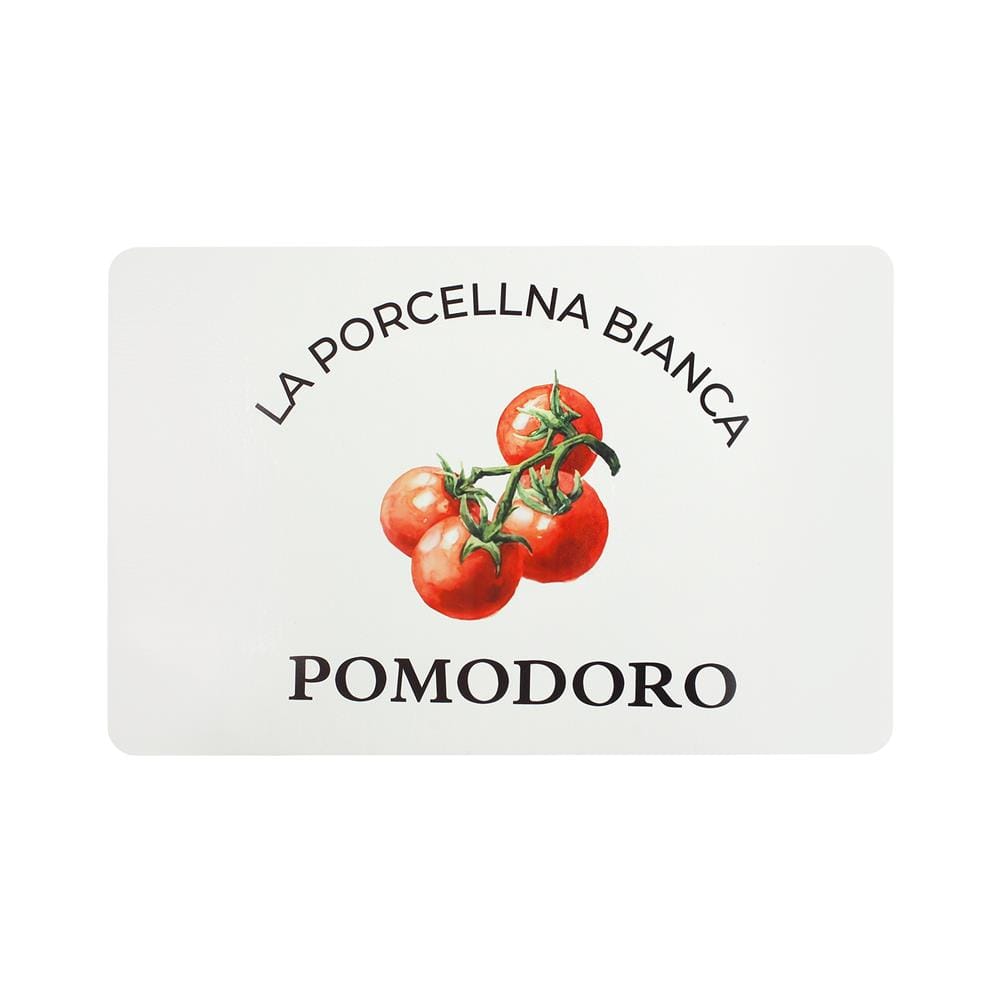 แผ่นรองจาน PVC KECH VG TOMATO สีขาว