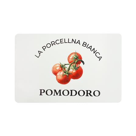 แผ่นรองจาน PVC KECH VG TOMATO สีขาว_2