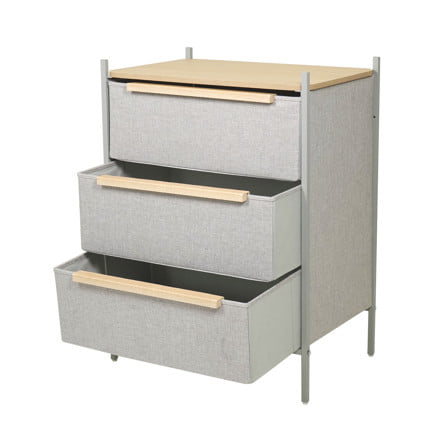 ชั้นลิ้นชักผ้า 3 ชั้น STACKO JAZE 57.5X38.9X78.8 ซม. สีเทา_3