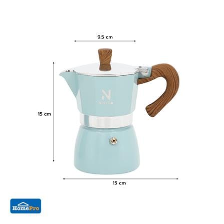 หม้อต้มกาแฟ NIKITO 3 CUPS สีฟ้า_6