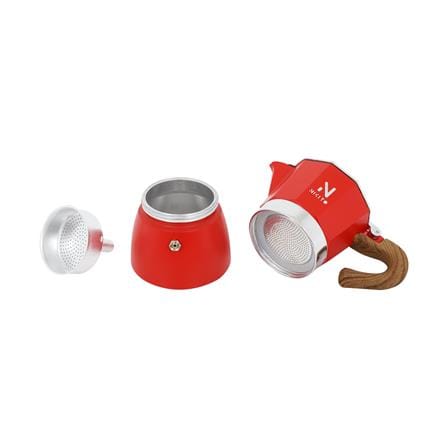 หม้อต้มกาแฟ NIKITO 3 CUPS สีแดง_4