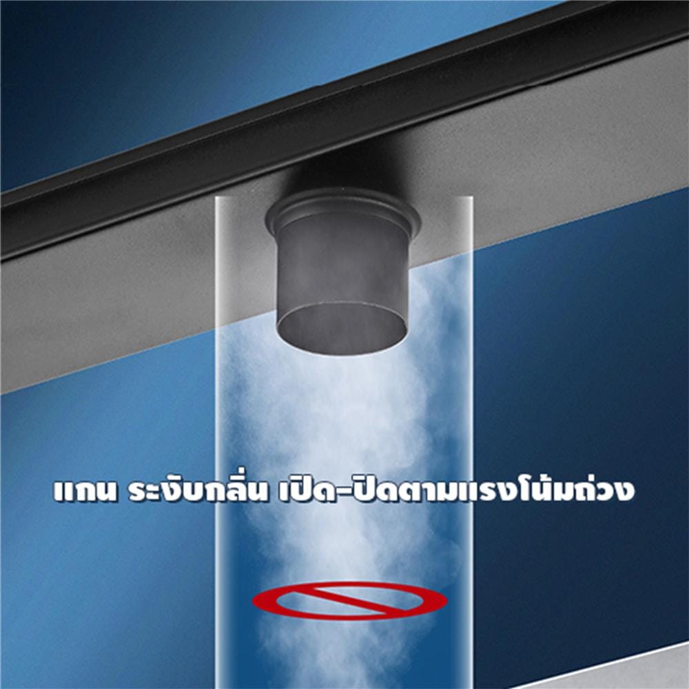 รางน้ำทิ้ง CASSA CL0158 60 ซม. สีดำ
