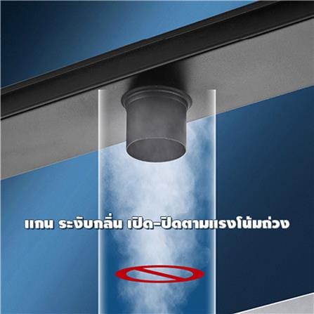 รางน้ำทิ้ง CASSA CL0158 60 ซม. สีดำ_1