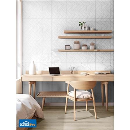 กระเบื้องผนัง 30x45 ซม. TARA ฮิลฟารา กลาง ไวท์ 0.81 ตร.ม._4