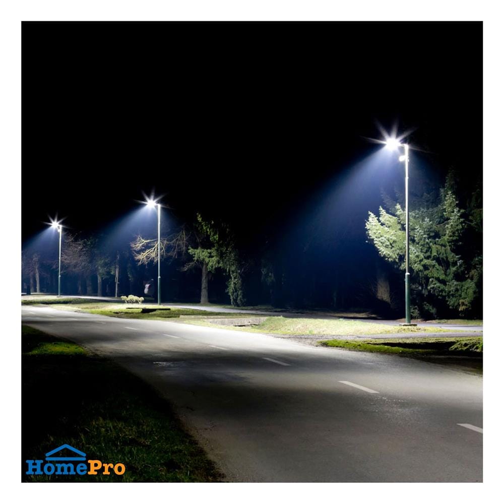 ไฟถนน SOLAR LAMPTAN URBAN 200 วัตต์ DAYLIGHT สีดำ