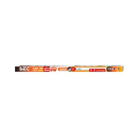 หลอด LED BEC T8 LUGA DE 9 วัตต์ WARM WHITE G13_2