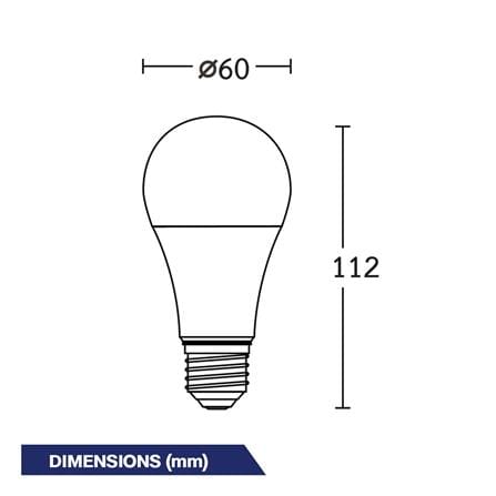 หลอด LED BEC ULTRA-X 11 วัตต์ WARM WHITE E27 แพ็ก 4 ชิ้น_4