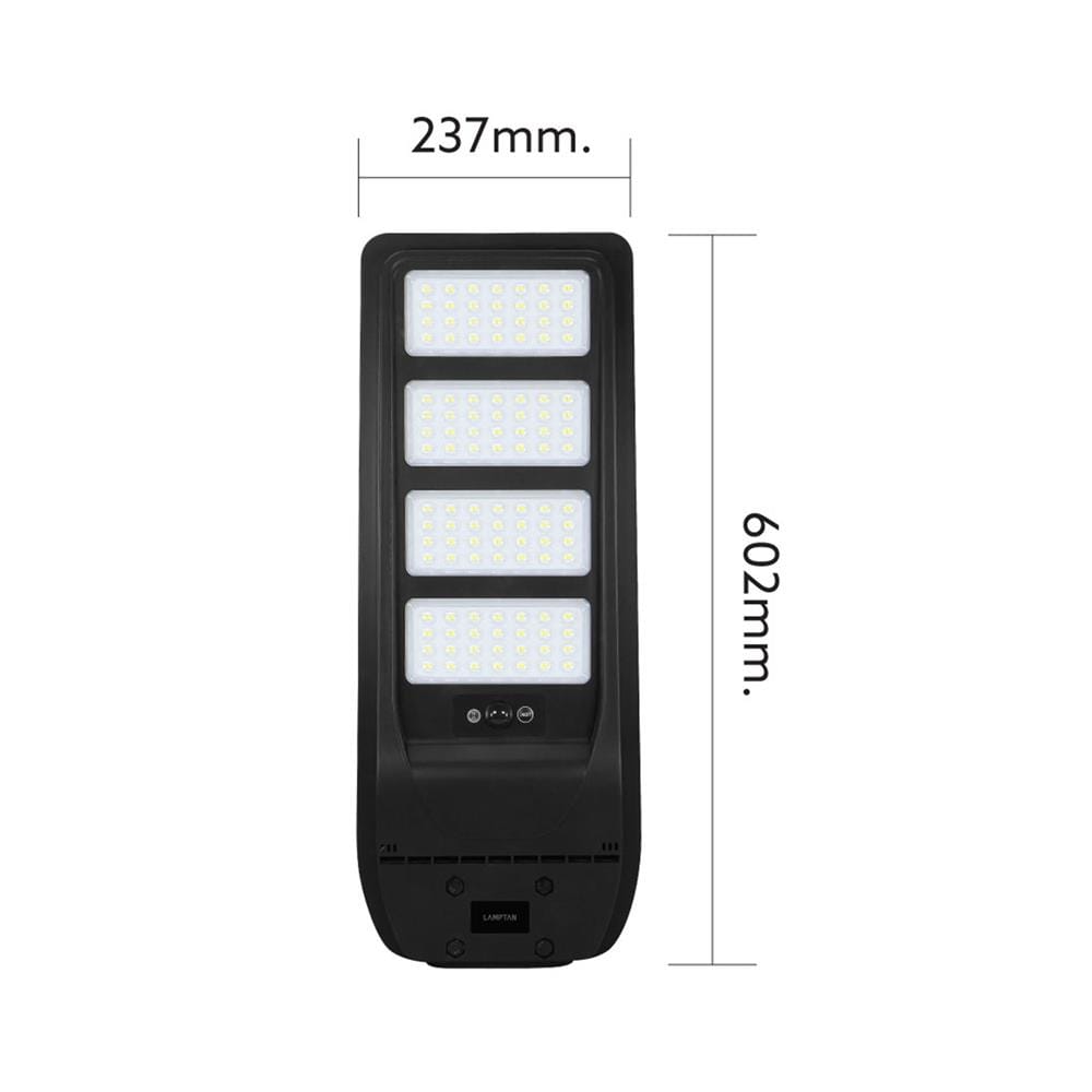 ไฟถนน SOLAR LAMPTAN URBAN 400 วัตต์ DAYLIGHT สีดำ