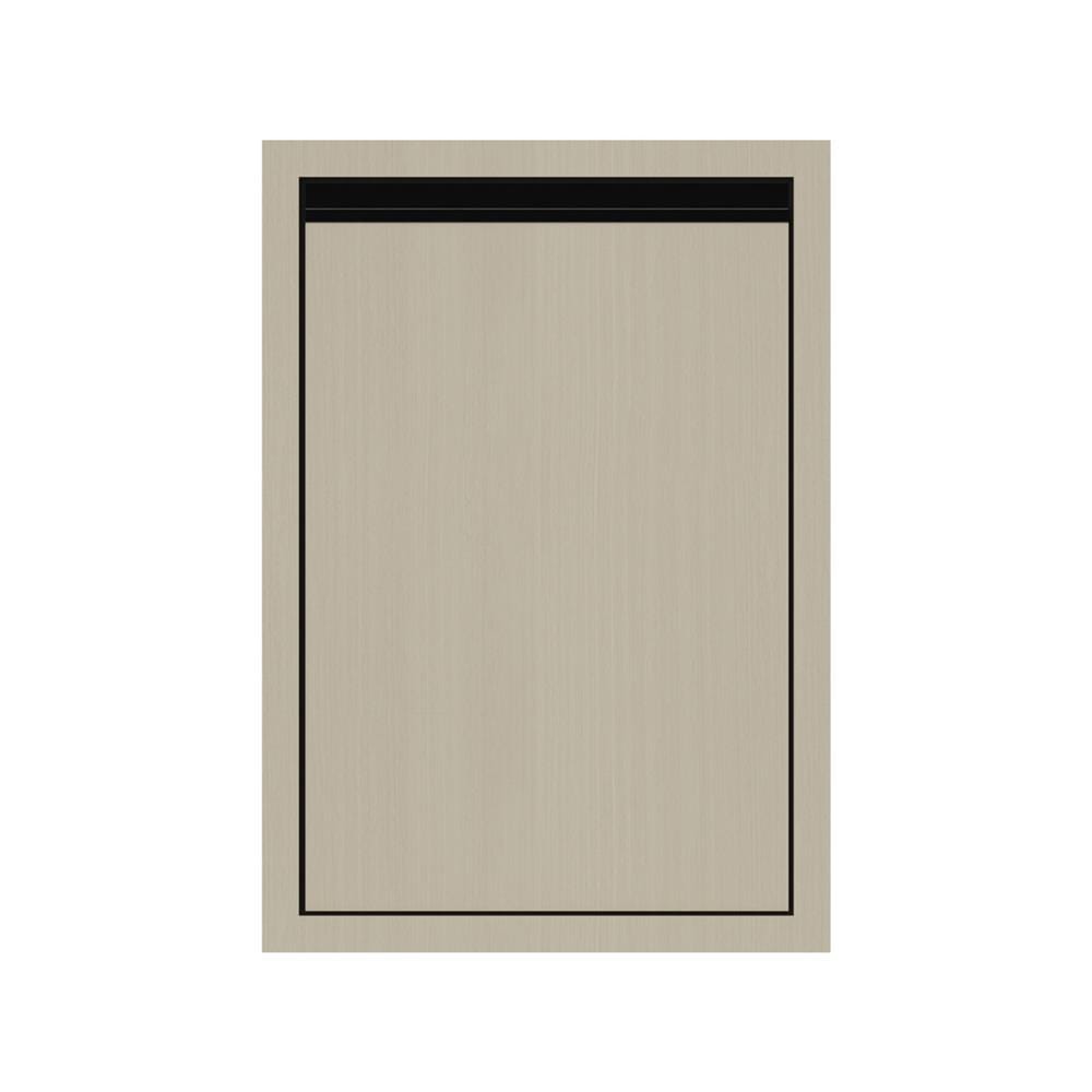 บานซิงค์เดี่ยวเรียบ JUPITER SILKY MOON 47x67 ซม. สีน้ำตาล