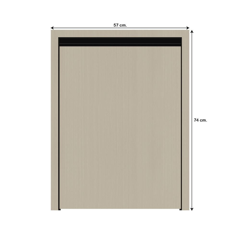 บานถังแก๊สเรียบ JUPITER SILKY MOON 57x74 ซม.