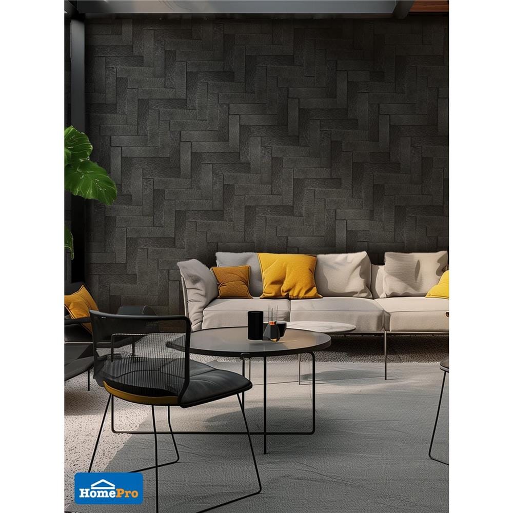 กระเบื้องผนังพอร์ซเลน 6x21.7 ซม. COTTO GT ECO-กาเก้ลาพิส ดำ PM 1 ตร.ม.