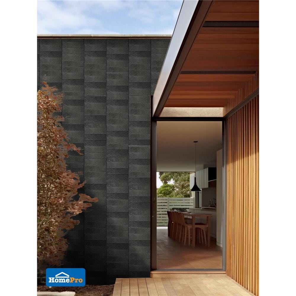 กระเบื้องผนังพอร์ซเลน 6x21.7 ซม. COTTO GT ECO-กาเก้ลาพิส ดำ PM 1 ตร.ม.