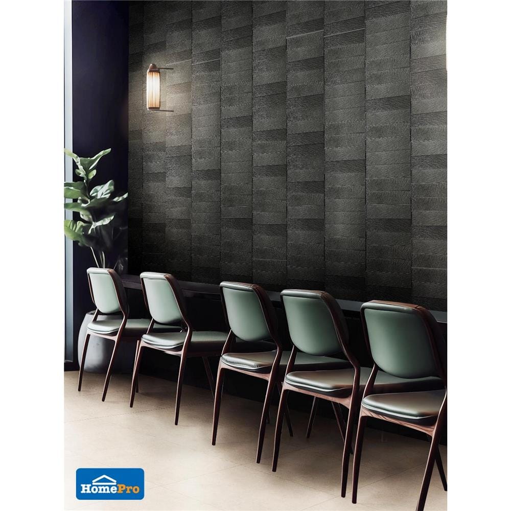 กระเบื้องผนังพอร์ซเลน 6x21.7 ซม. COTTO GT ECO-กาเก้ลาพิส ดำ PM 1 ตร.ม.