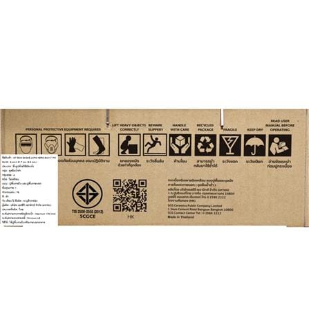 กระเบื้องผนังพอร์ซเลน 6x21.7 ซม. COTTO GT ECO-กาเก้ลาพิส ดำ PM 1 ตร.ม._10