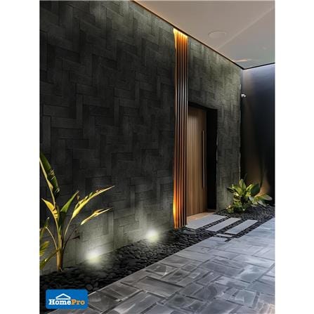 กระเบื้องผนังพอร์ซเลน 6x21.7 ซม. COTTO GT ECO-กาเก้ลาพิส ดำ PM 1 ตร.ม._8