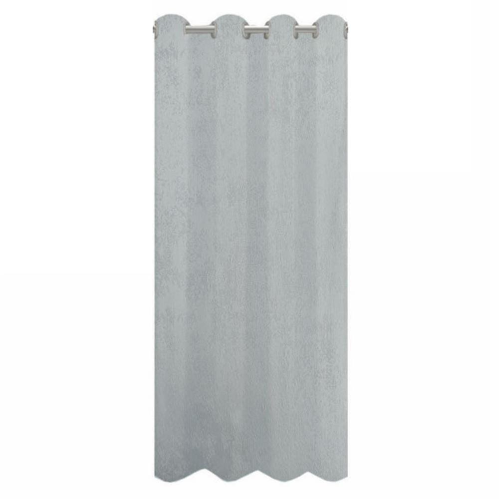 ผ้าม่าน EYELET HOME LIVING STYLE RIGO UV 140X220 ซม. สีเทาอ่อน