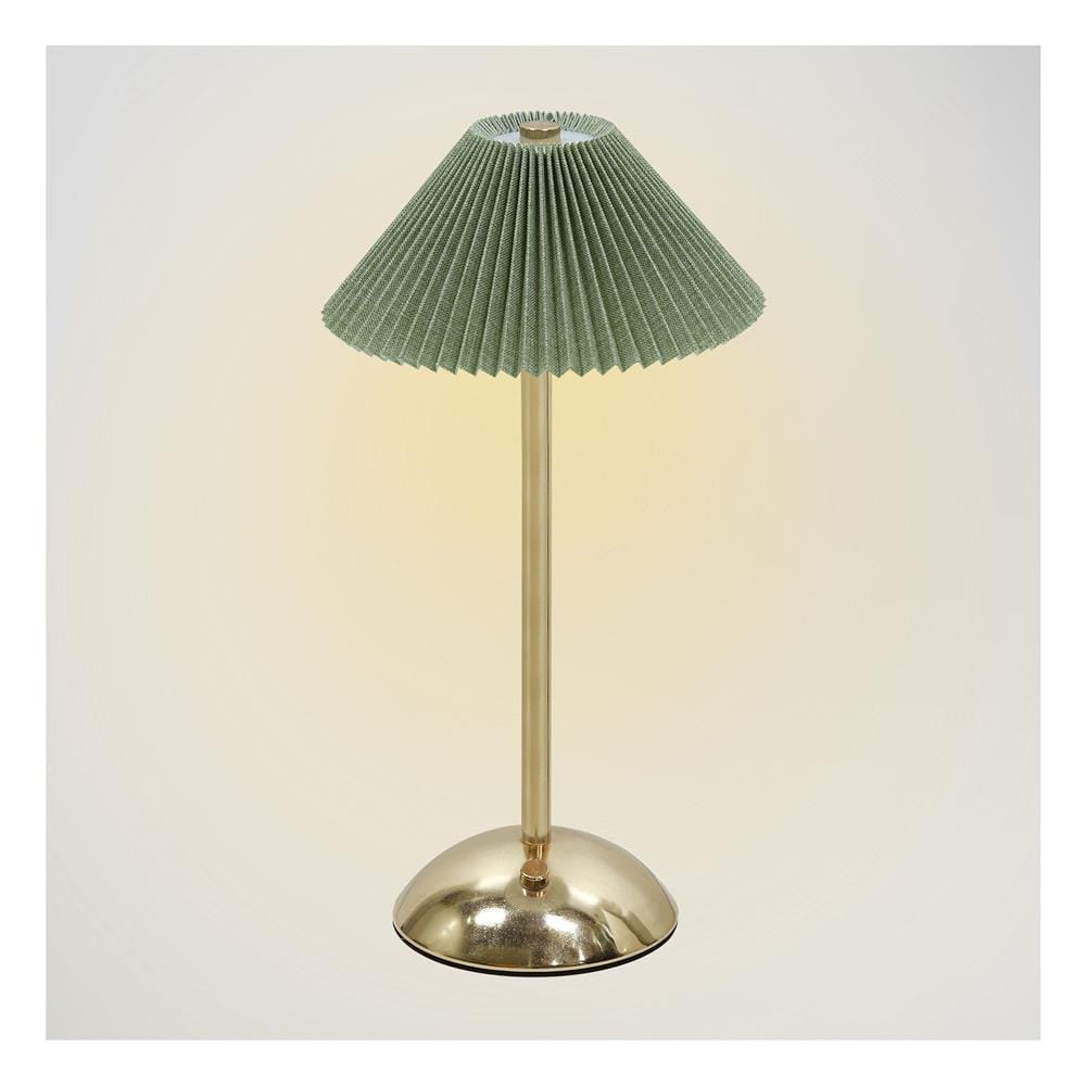 ไฟตั้งโต๊ะ LED CARINI T230690 3 วัตต์ สีเขียว/ทอง