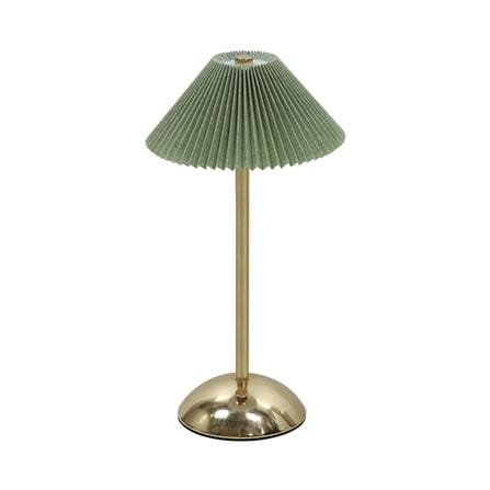ไฟตั้งโต๊ะ LED CARINI T230690 3 วัตต์ สีเขียว/ทอง_0