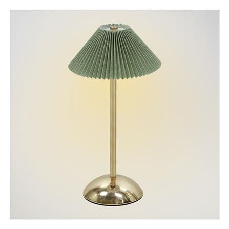 ไฟตั้งโต๊ะ LED CARINI T230690 3 วัตต์ สีเขียว/ทอง_4