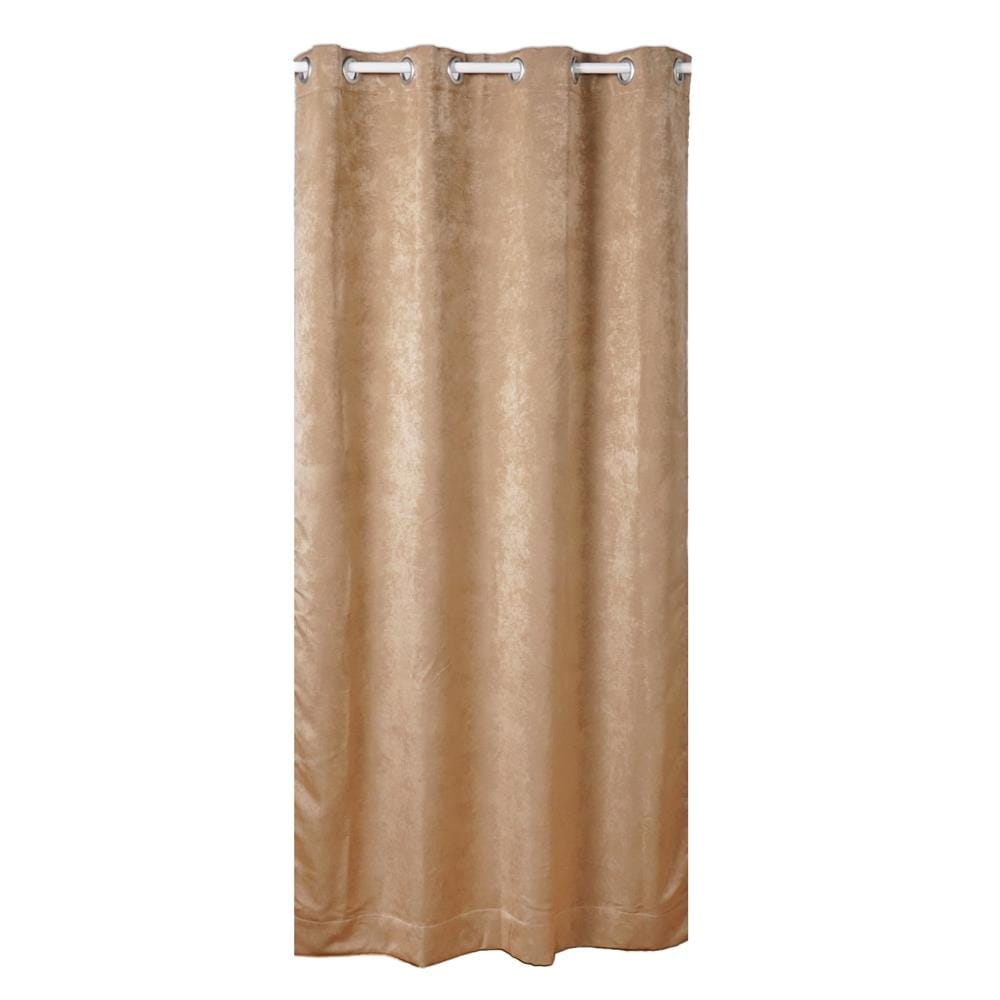ผ้าม่าน EYELET HOME LIVING STYLE WELL UV 140X220 ซม. สีน้ำตาล_1