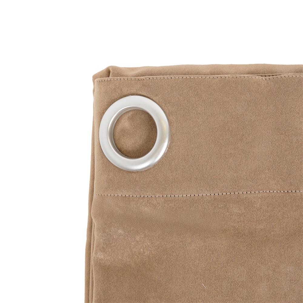 ผ้าม่าน EYELET HOME LIVING STYLE WELL UV 140X220 ซม. สีน้ำตาล