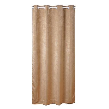 ผ้าม่าน EYELET HOME LIVING STYLE WELL UV 140X220 ซม. สีน้ำตาล_0