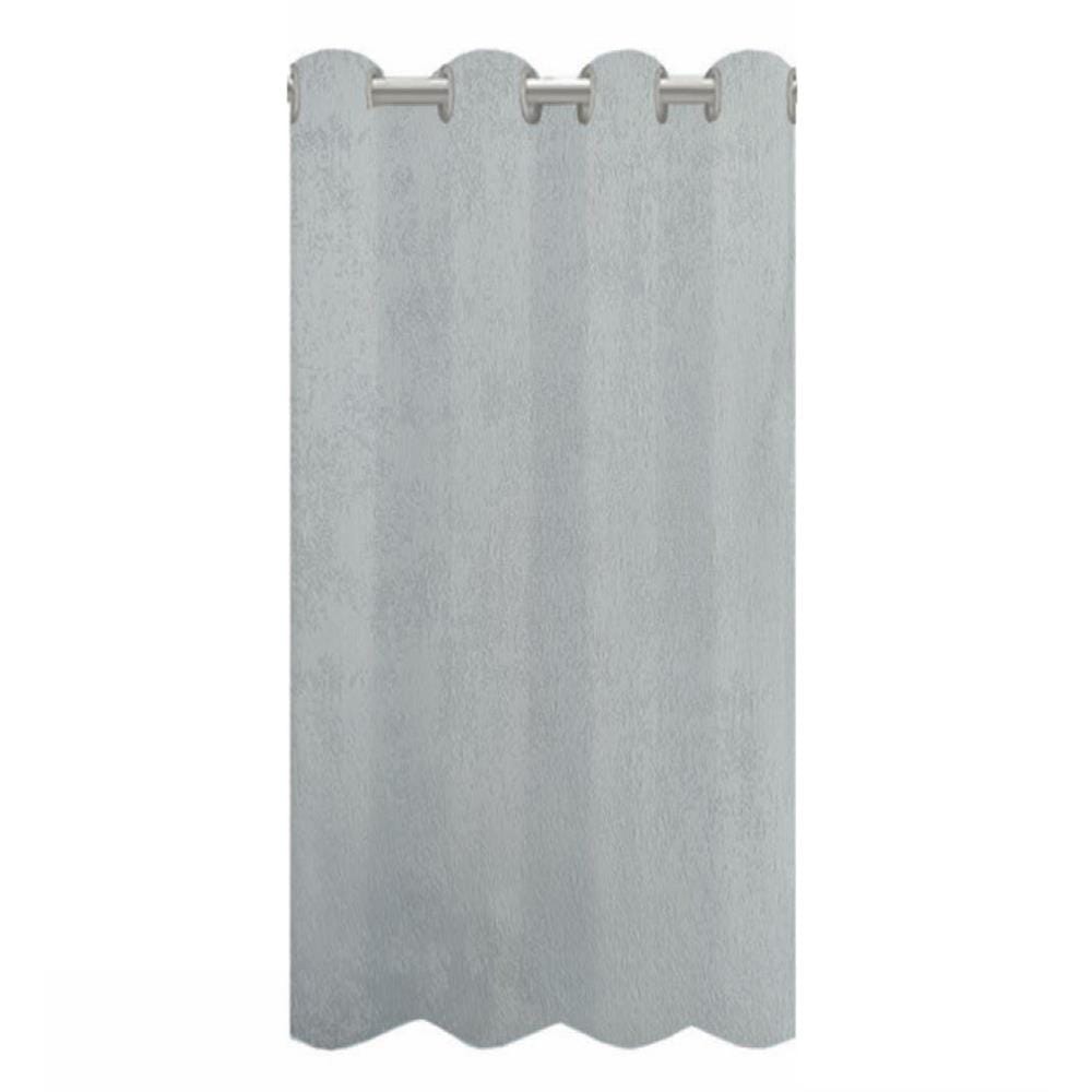ผ้าม่าน EYELET HOME LIVING STYLE RIGO UV 140X160 ซม. สีเทาอ่อน