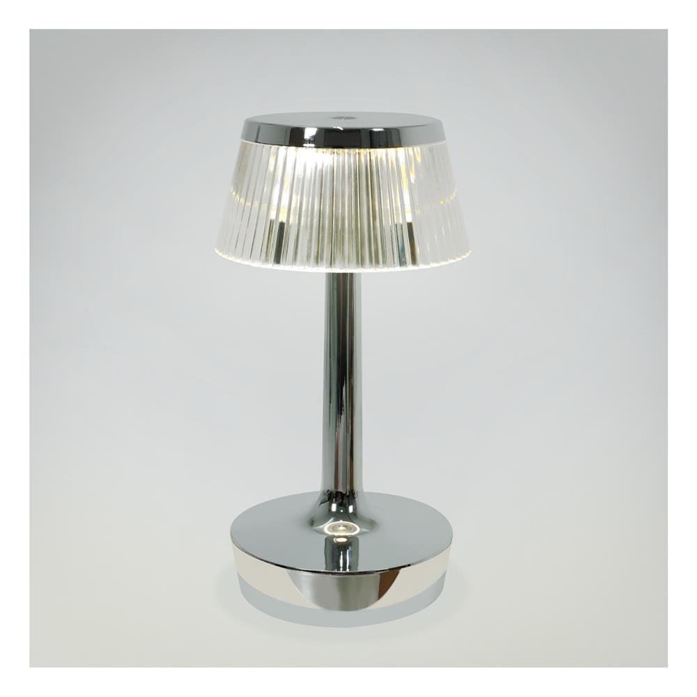 ไฟตั้งโต๊ะ LED CARINI T230814S 3 วัตต์ สีขาว/เงิน