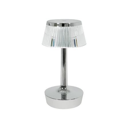 ไฟตั้งโต๊ะ LED CARINI T230814S 3 วัตต์ สีขาว/เงิน_1