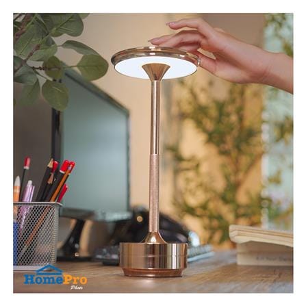 ไฟตั้งโต๊ะ LED CARINI T230420 3 วัตต์ สีทอง_4