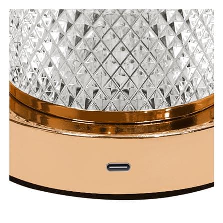 ไฟตั้งโต๊ะ LED CARINI T230693 3 วัตต์ สีใส/ทอง_7