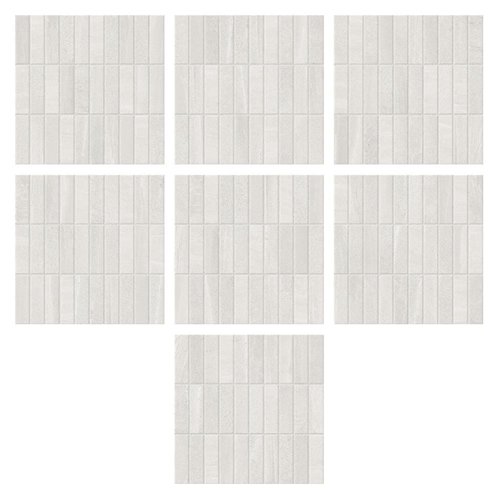 กระเบื้องพื้นพอร์ซเลน  16x16 นิ้ว COTTO เมทริกซ์ บลองโค เทา (HYG) PM 0.96 ตร.ม.