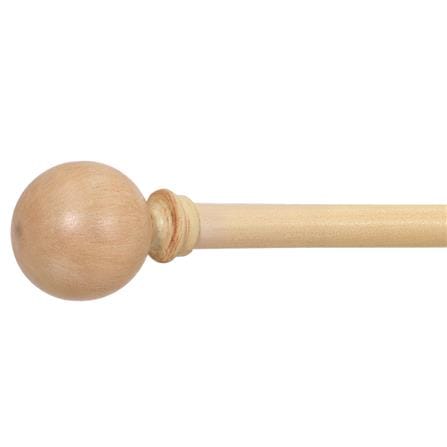 รางเหล็ก ยืดหด HOME LIVING STYLE WOODLOOK 110-210 ซม. สีน้ำตาล_0