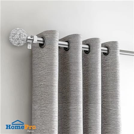 รางเหล็ก ยืดหด HOME LIVING STYLE ULA 180-310 ซม. สีเงิน_6
