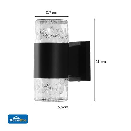ไฟกิ่งภายนอก LED CARINI BO-G2518 10 วัตต์ WARM WHITE สีดำ_5